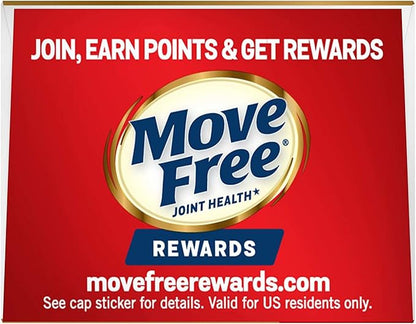 Move Free Ultra Triple Action Joint Support Supplement - Type II Collagen Boron & Hyaluronic Acid - Supports Joint Comfort, Cartiliage & Bones in 1 Tiny Pill Per Day, 64 Tablets (64 servings)*