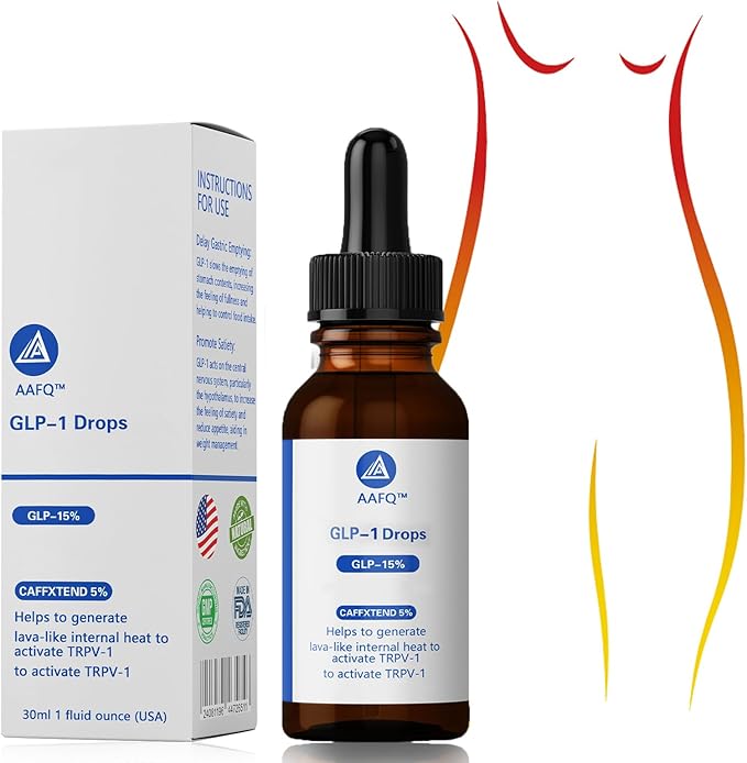 GLP-1 Supplement Drops for Men and Women, 1 Fl Oz