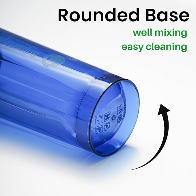 Super Hydro Protein Shaker Bottle [3 PACK] - 28 Oz. BPA-Free, Non-Toxic, Durable, Leak Proof, Eco-Tritan, Best for Travel, Sports, Gym Fitness for Men & Women (Midnight Blue, Moss Marvel, Shadow Mist)