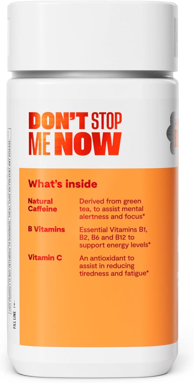 Habit Energy Supplement 2 Pack (120 Capsules) - New Look, Supports Energy, Mental Alertness and Focus, Natural Caffeine, Vitamins B & C, Green Tea Extract, Vegan, Non-GMO