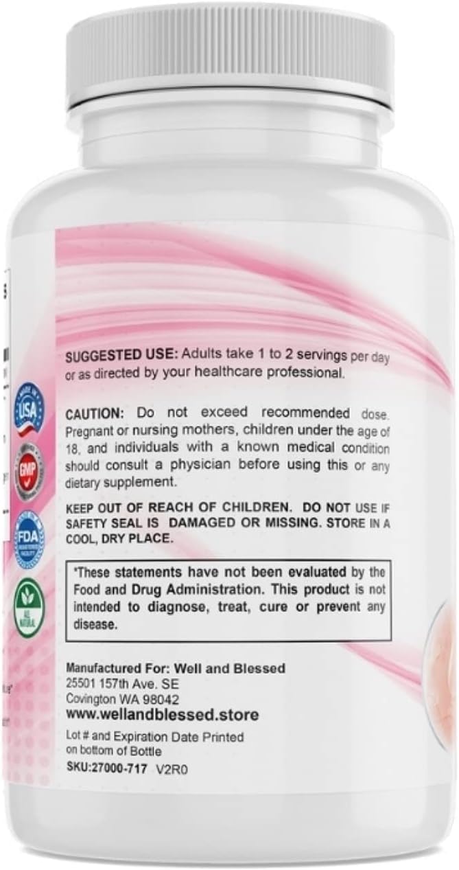 Multi Premium Collagen Supplements for Women with Vitamin C, E -Tighten Skin, Reduce Wrinkles, Strong Nails, Joints & Hair Growth - Anti Aging Skin Care Supplements for Women -90 Capsules