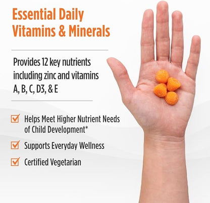 Nordic Naturals Nordic Berries, Citrus - 120 Gummy Berries - Great-Tasting Multivitamin for Ages 2+ - Growth, Development, Optimal Wellness - Non-GMO, Vegetarian - 30 Servings