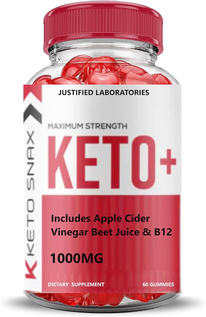 (3 Pack) Keto Snax Keto ACV Gummies Advanced Formula 1000MG Keto Snax Keto Gummies Apple Cider Vinegar Formulated with Pomegranate Beet Juice Powder B12 Vegan Non GMO 120 Gummys