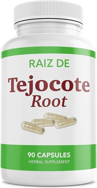 Tejocote Root Premium Herbal Supplement - Natural and Healthy Detox Supplements - 90 Tejocote Root en Forma de Capsulas
