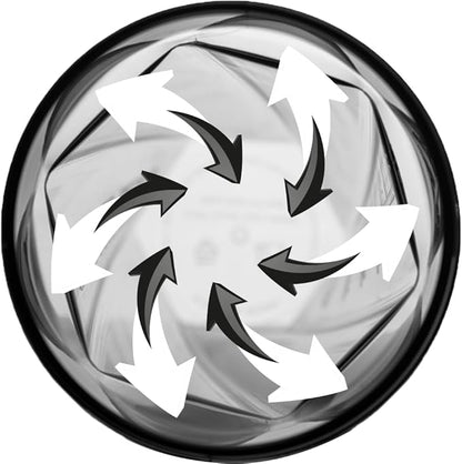 HELIMIX 2.0 Vortex Blender Shaker Bottle Holds upto 28oz | No Blending Ball or Whisk | USA Made | Portable Pre Workout Whey Protein Drink Shaker Cup | Mixes Cocktails Smoothies Shakes | Top Rack Safe