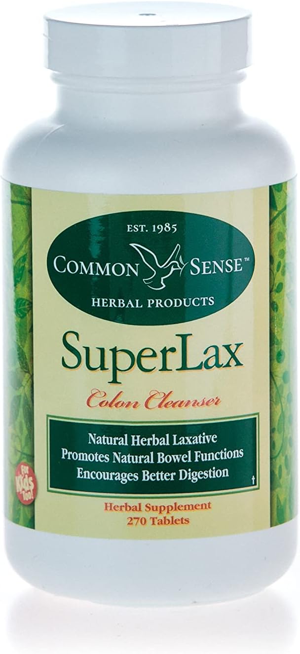 Common Sense Herbal Products SuperLax (270): Colon Cleanser