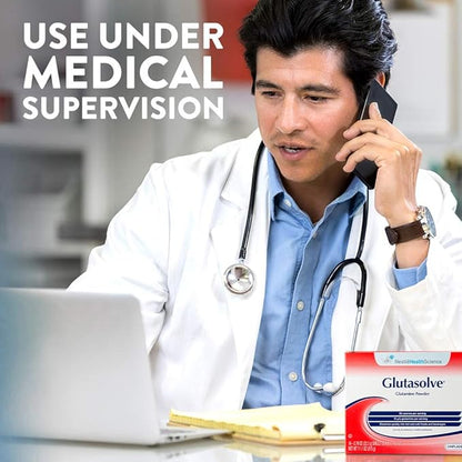 Glutamine Powder, Unflavored, 0.79 Oz Packet, 14 Pack