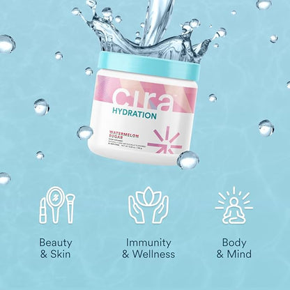 Cira Hydration Electrolytes Powder for Women - Electrolyte Drink Mix with Himalayan Salt for Dehydration Relief - 45 Servings, Fruit Punch