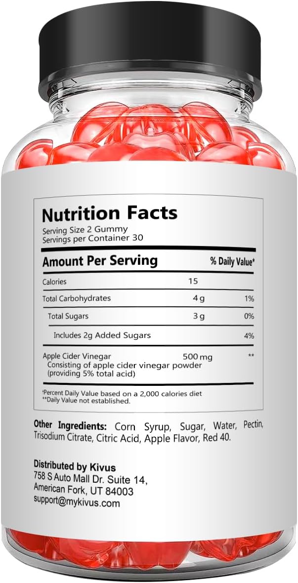 kivus Activlife Keto Gummies - Activlife Keto ACV Gummies (Single, 60 Gummies)