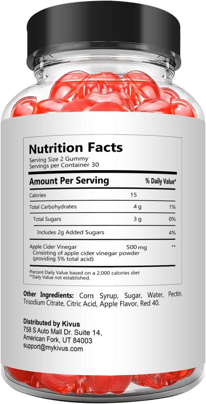 kivus Activlife Keto Gummies - Activlife Keto ACV Gummies (Single, 60 Gummies)