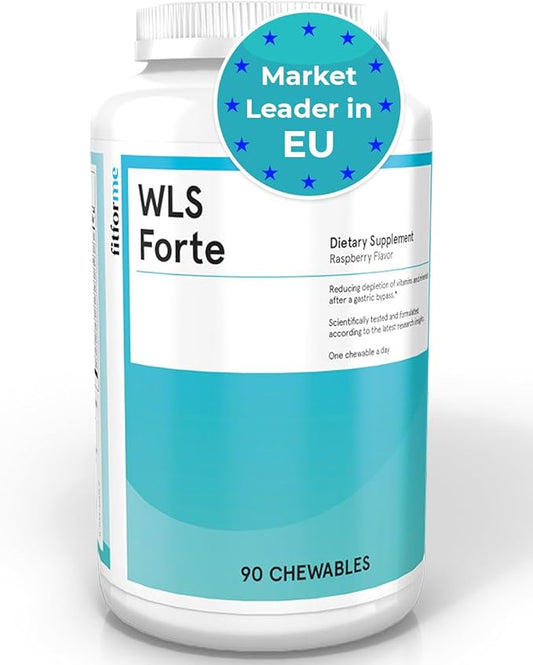 Bariatric Multivitamins After Gastric Bypass - One a Day WLS Forte Chewable - 90 Days Supply of Vitamins & Minerals, Scientifically Proven - Last Batch