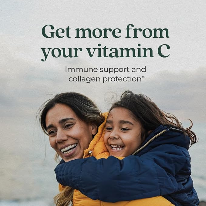 New Chapter Fermented Vitamin C + Elderberry, ONE Daily for Immune Support & Collagen Protection, Made with Organic Herbs, Certified Vegan, Gluten Free, 60 Count