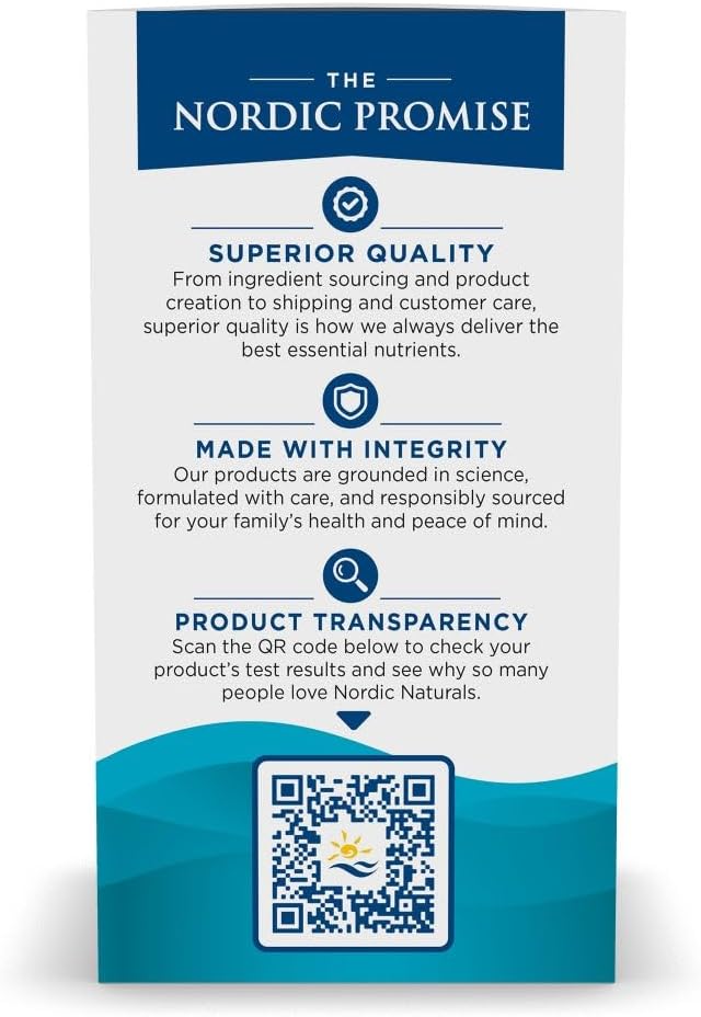 Nordic Naturals Ultimate Omega, Lemon Flavor - 210 Soft Gels - 1280 mg Omega-3 - High-Potency Omega-3 Fish Oil with EPA & DHA - Promotes Brain & Heart Health - Non-GMO - 105 Servings