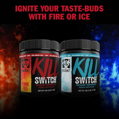 Mutant Killswitch Ultra Thermo | Thermogenic Pre Workout | Fire 162g