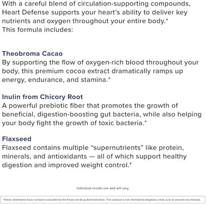 Gundry MD® Heart Defense™ Concentrated Dark Chocolate Polyphenol Blend, 30 Servings