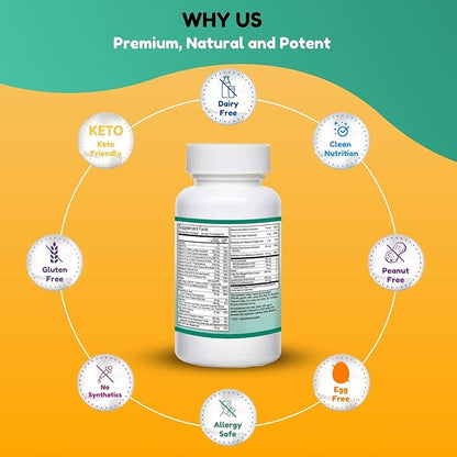 Halal Prenatal Vitamins with DHA and Folic Acid | High Potency 90 Softgels, Keto-Friendly | Vitamin C 120mg, DHA 250mg, Folic Acid 800mg, EPA 90mg, Biotin & Iodine