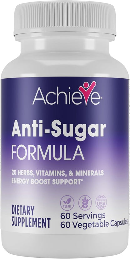 Achieve Anti-Sugar Formula, Multivitamin, 60 Count