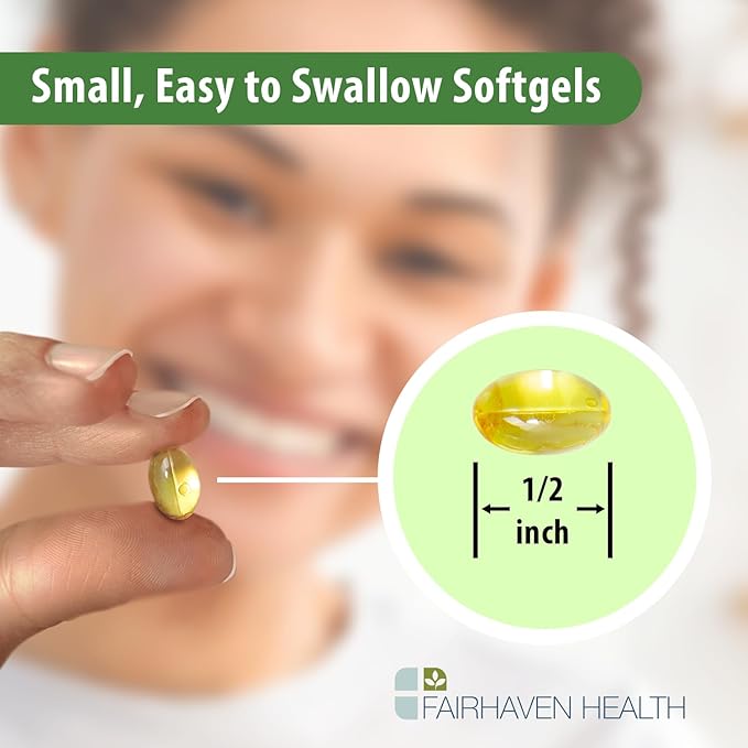 Fairhaven Health FH PRO Omega 3 Fatty Acids | Prenatal DHA and EPA Vitamin | Premium Icelandic Fish Oil Supplement for Pregnant Women and Nursing Mothers | 90 Softgels