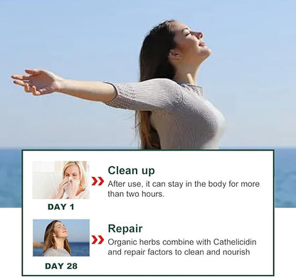 HealClean Lung Cleansing Spray, Herbal Lung Cleansing Spray(1PCS)