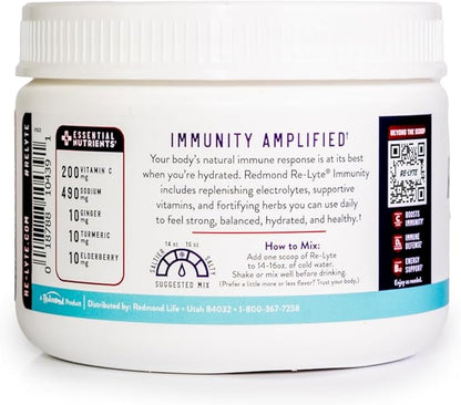 REDMOND Re-Lyte Immunity, Multivitamin Supplement Mix (BlackBerry)
