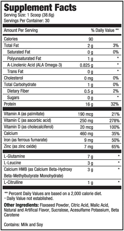 MEND Repair & Recover Citrus Protein Powder - Support Healing for Bones, Wounds, and Tissues