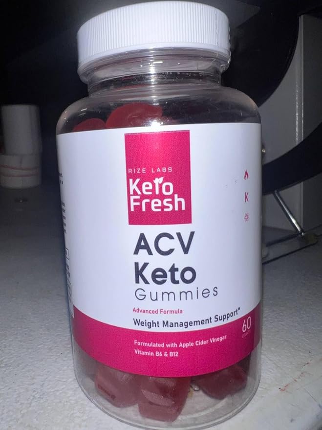 Keto Fresh ACV Gummies for Advanced Weight Loss, Gummies to Increase Energy Levels, Used to Improve Sleep and Prevents Fatigue (120 Gummies)