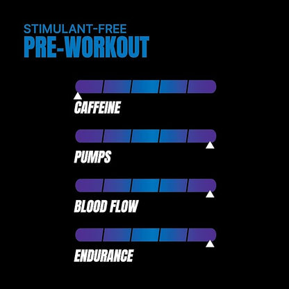 PROSUPPS Hyde Max Pump Pre Workout for Men and Women - Nitric Oxide Supplement for Pump and Endurance - Stimulant Free Pre Workout to Promote Blood Flow and Muscle Strength (Fruit Punch, 25 Servings)