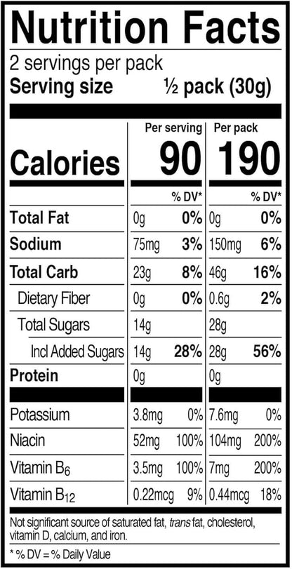 PROBAR - Bolt Organic Energy Chews, Berry Blast, Non-GMO, Gluten-Free, USDA Certified Organic, Healthy, Natural Energy, Fast Fuel Gummies with Vitamins B & C (12 Count)