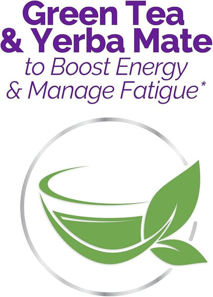 Estroven Stress Relief & Energy Boost for Menopause Relief - 28 Ct. - Clinically Proven Ingredients Provide Stress & Energy Support + Night Sweats & Hot Flash Relief - Drug-Free and Gluten-Free