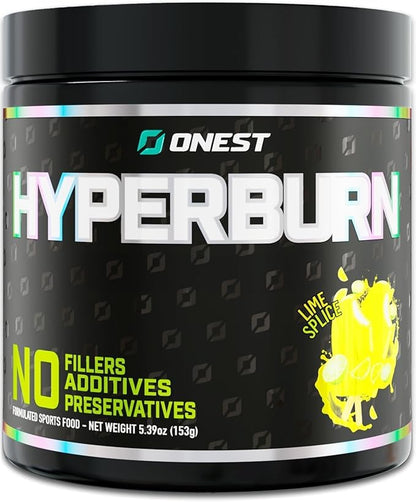 ONEST Hyperburn Thermogenic Powder – 153g (30 Servings) Enhanced Energy Boost & Performance Support Supplement, Sports Nutrition Powder