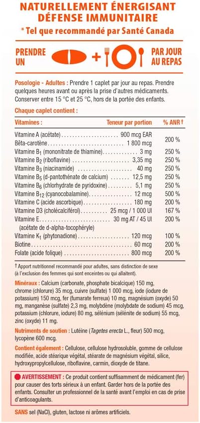 Jamieson 100% Complete Multivitamin Max Strength formula, 90 Capsules