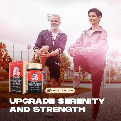 CheongKwanJang Korean Panax Red Ginseng Extract 800 Pills, Panax Ginseng Root Powder Pills for Men & Women, Natural Energy Supplements