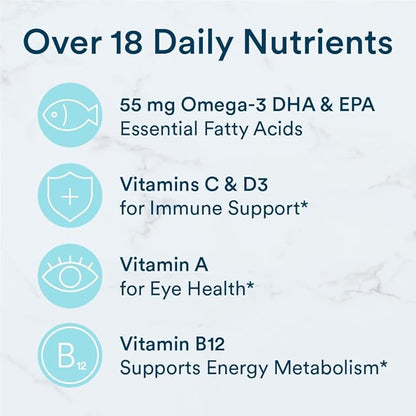 SmartyPants Teen Guy Multivitamin Gummies: Omega 3 Fish Oil (EPA/DHA), Vitamin D3, C, Vitamin B12, B6, Vitamin A, K & Zinc, Gluten Free, Three Fruit Flavors, 90 Count (22 Day Supply)