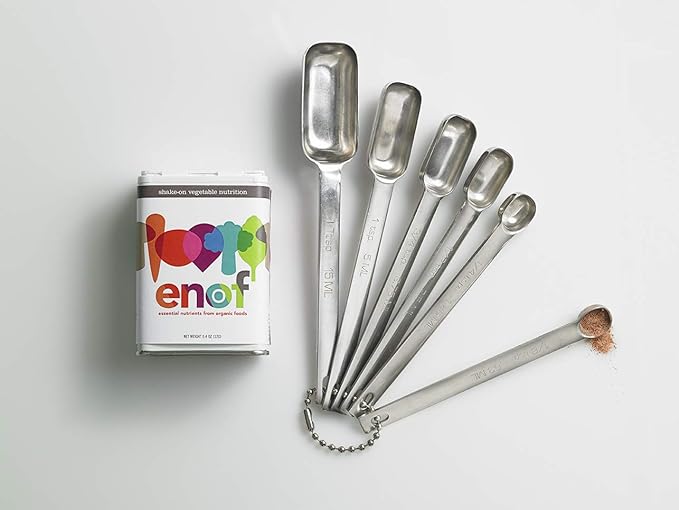 ENOF Organic Powder Supplement Made with 10 Organic Fruits & Vegetables, Gluten-Free, Non-GMO, 6 Mo. Supply