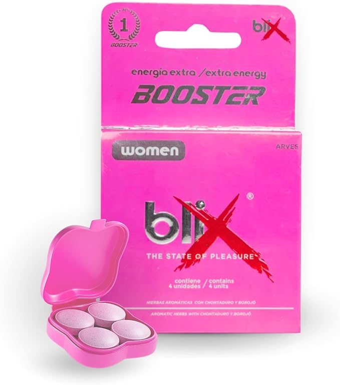 Blix Booster 100% Natural Women Stimulant (Pack of 4)