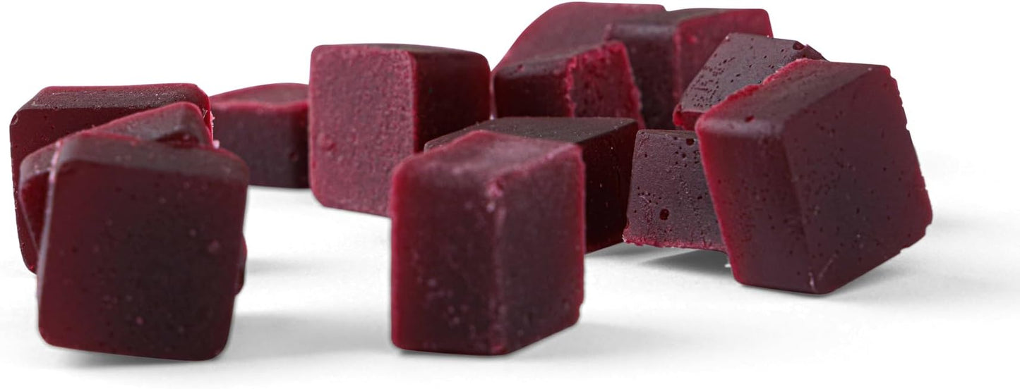 Pomona Wellness Organic Potent Beetroot Powder Gummies 1000mg – Sugar Free, Nitric Oxide Supplement - Natural Strawberry and Apple Flavor, Vegan, 60 Count