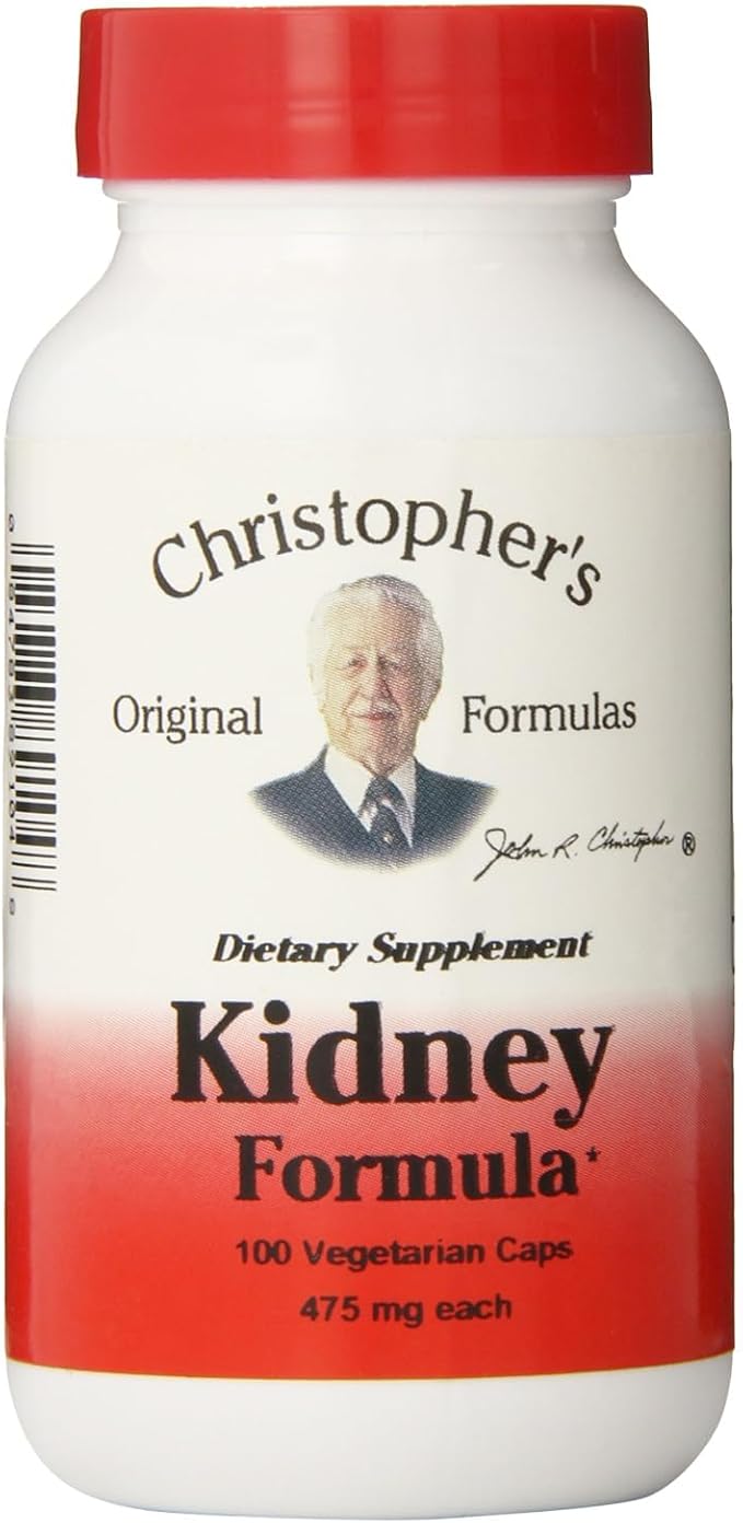 Christopher's Original Formulas Kidney Formula - Kidney Cleanse Detox & Repair Formula - Herbal Blend for Kidney Support