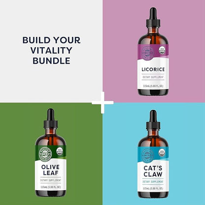 Vimergy Atlantic Dulse Liquid – Antioxidant Support* – Promotes Free Radical Protection* – Organic, Vegan, Gluten-Free – 55 Servings (55 mL)