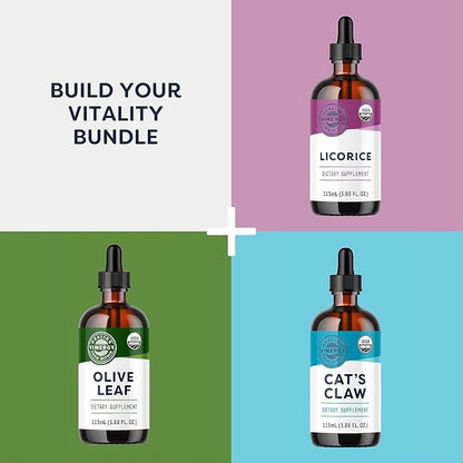 Vimergy Spirulina Powder – Concentrated Plant Protein Supports Immune Health & Cardiovascular Function – Vegan, Kosher, Gluten-Free – 250g