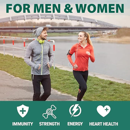 MEGAV-1 Multi-Vitamin, Superfood & Minerals - Daily Multivitamin with Probiotics, Digestive Enzyme, Mushroom Complex for Heart Health, Immune Support, Energy & Stamina - 90 Tablets