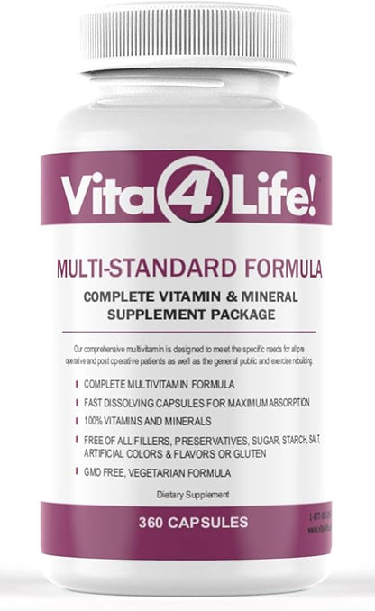 Bariatric Multivitamins, Multi-Standard Formula – 360 Count