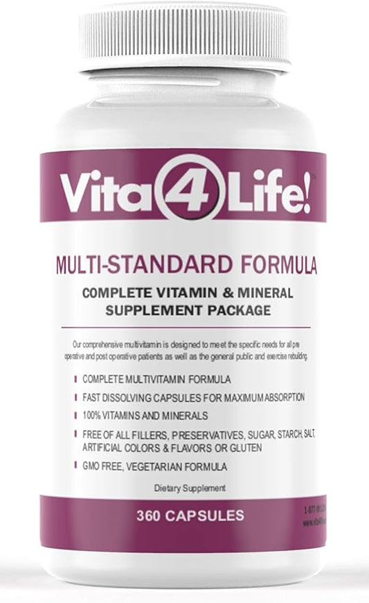 Bariatric Multivitamins, Multi-Standard Formula – 360 Count