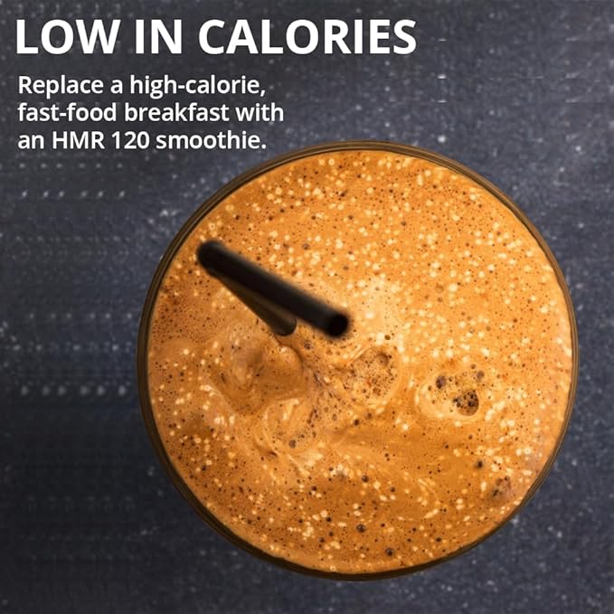 HMR 120 Shake Meal Replacement Powder | Salted Caramel Shake Mix to Support Healthy Weight Loss | 12g of Protein | Nutritional Drink | Low Calorie Food | 12 Servings