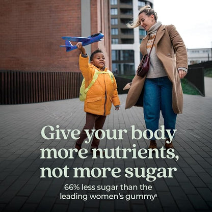 New Chapter Women’s Multivitamin Gummies - 66% Less Sugar, Women’s Gummy Vitamins with Vitamin C, D3 & Zinc, Non-GMO, Gluten Free, Berry-Citrus, 75ct