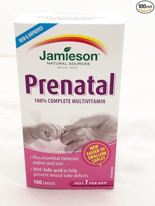 Prenatal Multi Vitamin-100 caps Brand: Jamieson Laboratories
