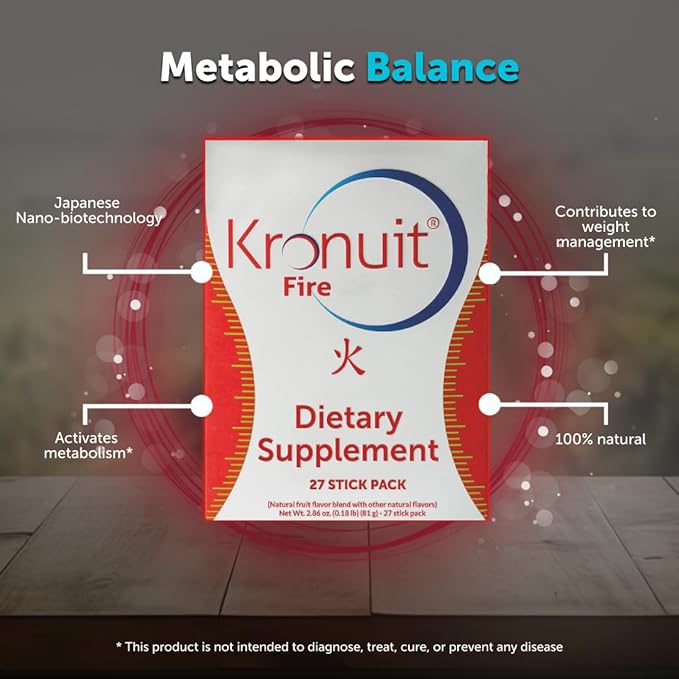 Fire 2.0 - Sanki's 100% All-Natural Dietary Supplement Thermogenic Box with 27 Packets in Red Berries Flavor