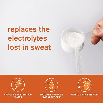 Skratch Labs Hydration Powder | Sport Drink Mix | Electrolytes Powder for Exercise, Endurance, and Performance | Orange | 60 Servings | Non-GMO, Vegan, Kosher