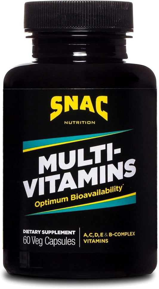 SNAC Multi-Vitamins Daily Supplement with Optimum Bio-Availability, 60 Capsules