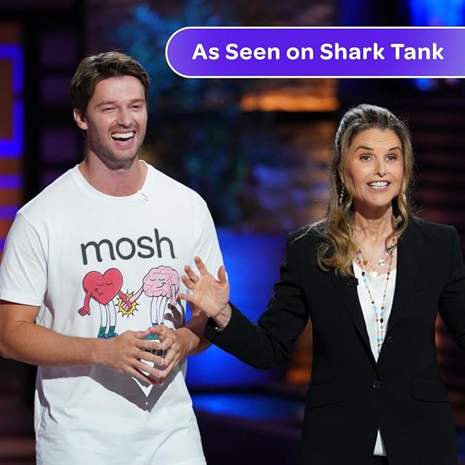 MOSH Blueberry Almond Crunch Keto Protein Bars, High Fiber, Low Carb, Gluten Free, High Protein, Brain Healthy Snack, 12 Count